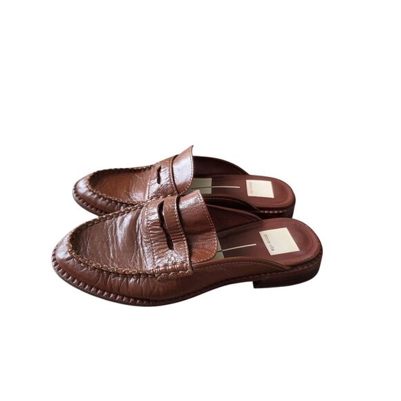 Dolce Vita Loafer Size 6.5 Brown Mules Low Heel Slip On NEW - Picture 4 of 9